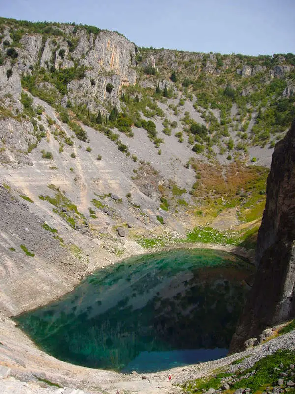 Lago Azul y Lago Rojo de Imotski