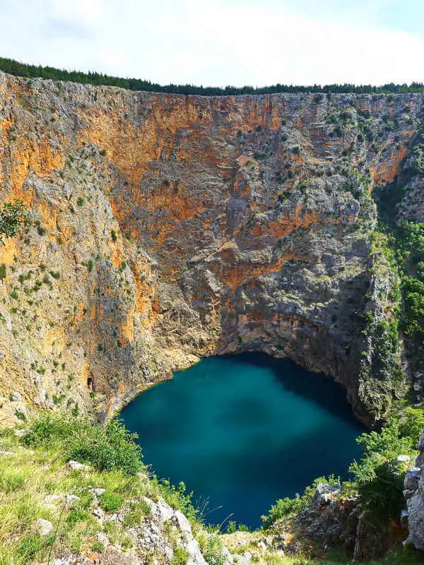 Lago Azul y Lago Rojo de Imotski