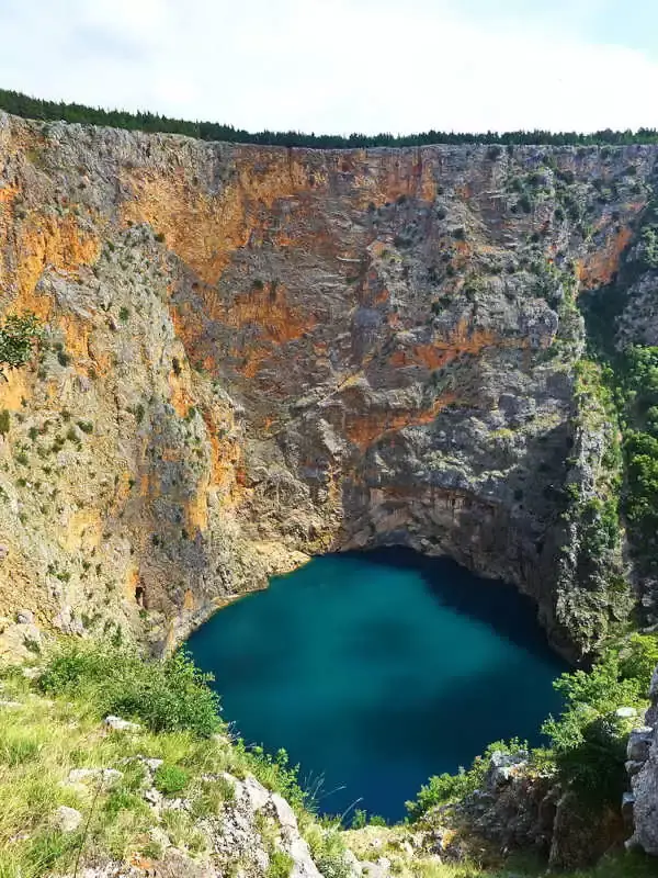Lago Azul y Lago Rojo de Imotski